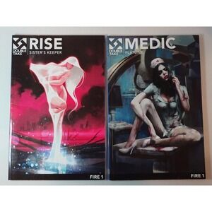 Double Take TPB Lot Rise Sister's Keeper + Medic Flatline FIRE 1 Vol 1